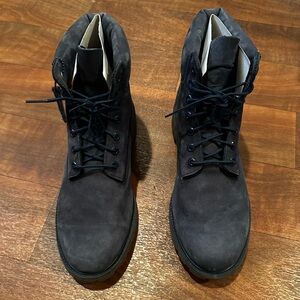 Timberland Men's Navy Suede Boots